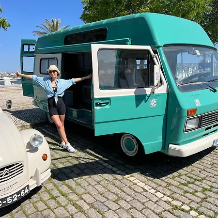 Rent A Campervan Blue Classics's Vw Lt31 Westfalia In Algarve