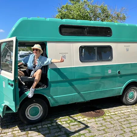 Rent A Campervan Blue Classics's Vw Lt31 Westfalia In Algarve Роскошный шатер *